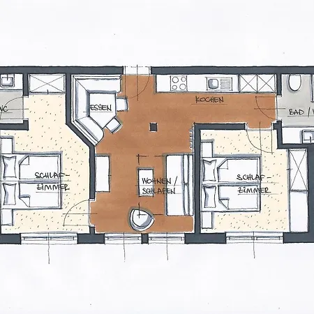 Daire Omesberg 1 Lech am Arlberg
